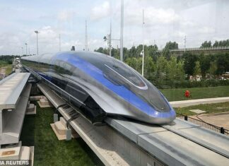 Kina prezanton trenin më të shpejtë në botë me shpejtësi maksimale 600 km/orë