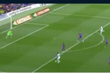 Gol i bukur nga Alaba, Real Madrid në epërsi ndaj Barcelonës