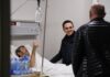 Bilall Kasami viziton në spital punëtorin e NPK i cili u dëmtua gjatë sanimit të defektit të ujit
