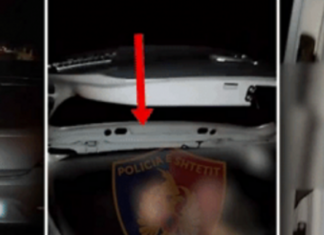 Shqiptari kapet duke transportuar emigrantë drejt Kosovës, dy prej tyre i futi në bagazh