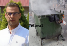 Memishi: Përsëri u është vënë zjarri mbeturinave brenda kontenjerëve