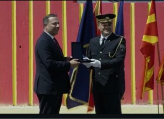 MPB me pllakatë falenderimi për tetovarin Shefik Bajrami